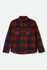 Men's Bowery Arctic Stretch Fleece in Adrenaline Rush/Mood Indigo Plaid