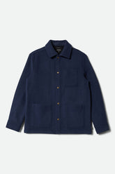 Men's New West Chore Coat in Mood Indigo