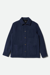 Men's New West Chore Coat in Mood Indigo