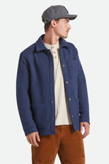 Men's New West Chore Coat in Mood Indigo