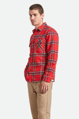 Men's Bowery Heavyweight Flannel in Adrenaline Rush