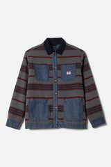 Men's Altered Threads Chore Coat in Medium Wash Denim