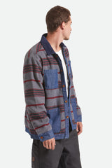 Men's Altered Threads Chore Coat in Medium Wash Denim