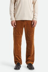 Men's Builders Carpenter Stretch Pant in Washed Copper Corduroy