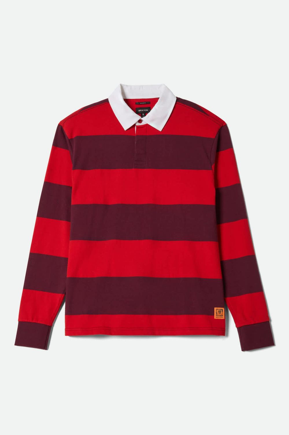 Men's Union Heavyweight Rugby Polo in Adrenaline Rush/Port