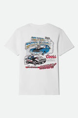 Men's Coors Light Raceway Short Sleeve Standard T-Shirt in White