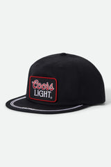 Unisex Coors Light Gear Snapback in Black