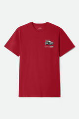 Men's Coors Light Raceway Short Sleeve Standard T-Shirt in Coors Red