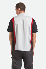 Men's Coors Light Shake Down Short Sleeve Shirt in Silver/Black