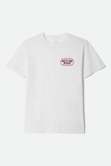 Men's Coors Light Pit Stop Short Sleeve Standard T-Shirt in White