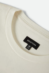 Men's Gage Short Sleeve T-Shirt in Off White Worn Wash