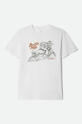 Men's Wellston Short Sleeve Tailored T-Shirt in White