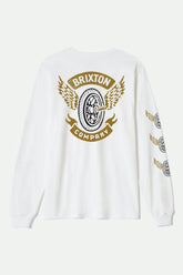 Men's Payson Standard Long Sleeve T-Shirt in White