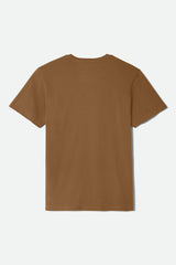 Men's Wellston Short Sleeve Tailored T-Shirt in Washed Copper