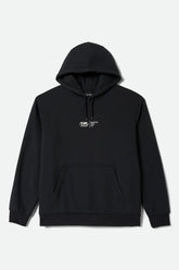 Men's Union Relaxed Hoodie in Black