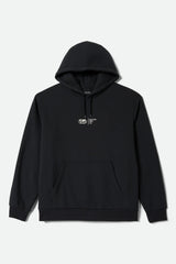 Men's Union Relaxed Hoodie in Black