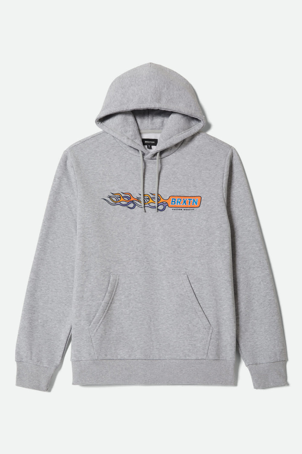 Men's Flames Hoodie in Gunmetal Heather