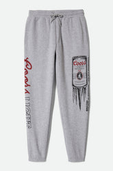 Men's Coors Light Silver Speed Sweatpant in Heather Grey