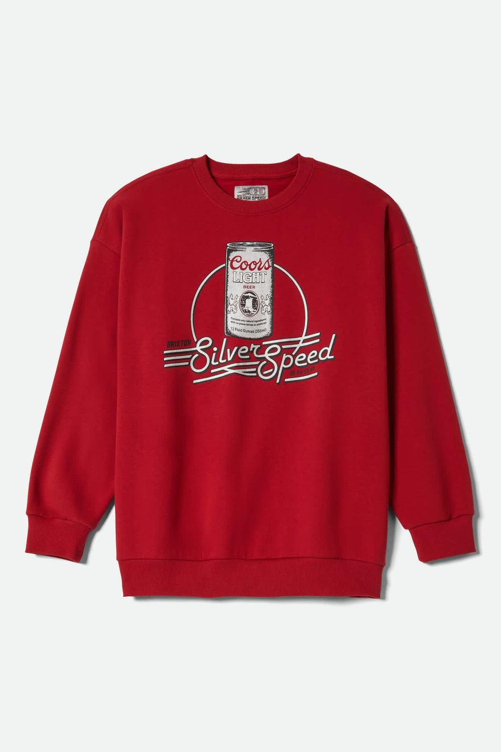 Women's Coors Light Caster Crew in Coors Red