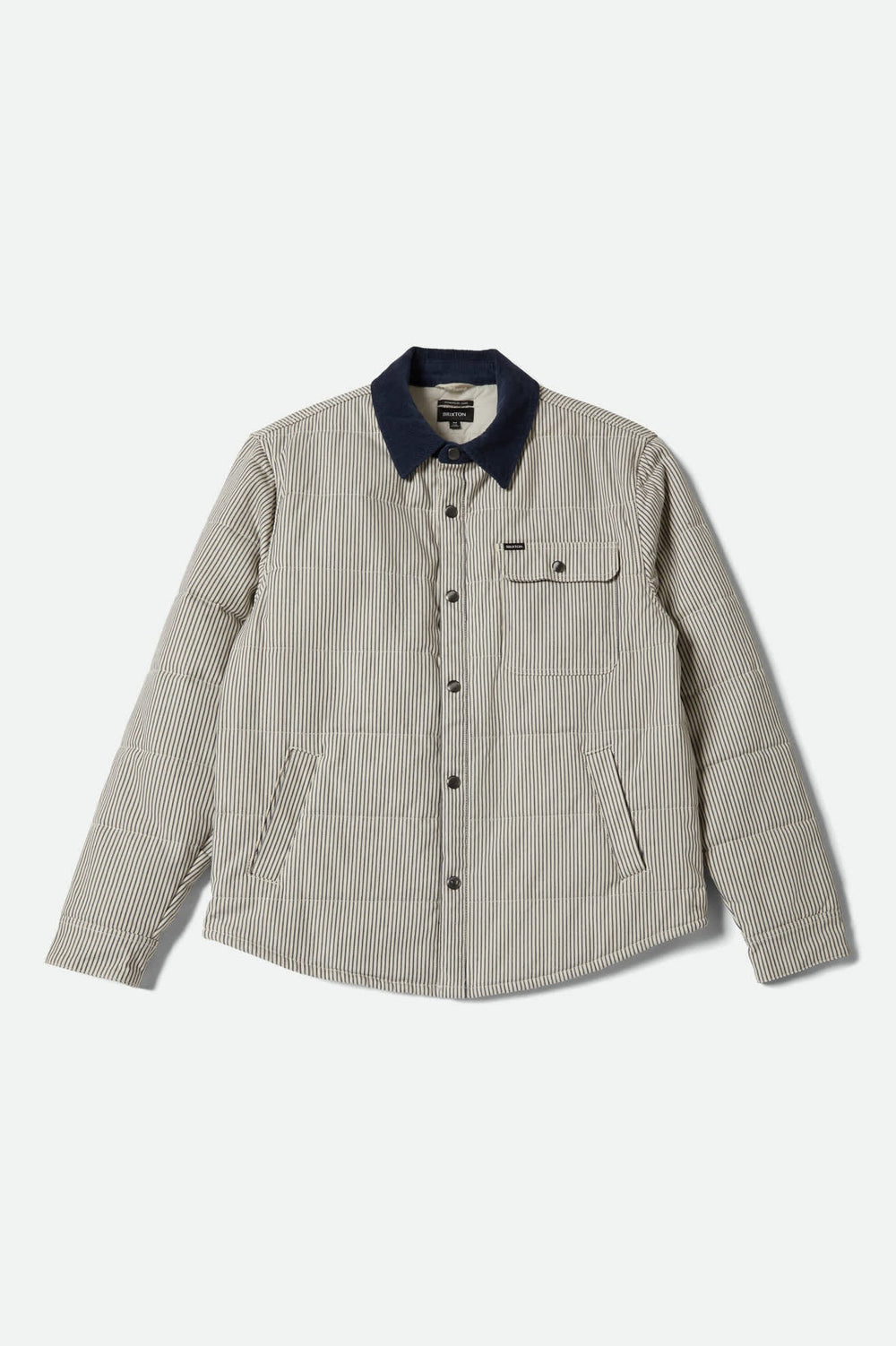 Men's Cass Jacket in Whitecap/Mood Indigo Hickory S