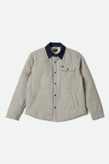 Men's Cass Jacket in Whitecap/Mood Indigo Hickory S