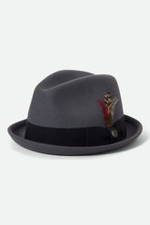 Unisex Gain Fedora in Future Grey