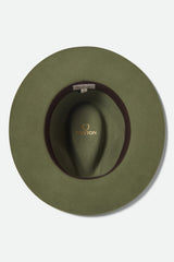 Women's Wesley Fedora in Sea Kelp
