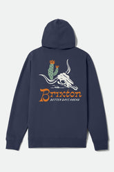 Men's Barren Hoodie in Washed Navy