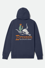 Men's Barren Hoodie in Washed Navy