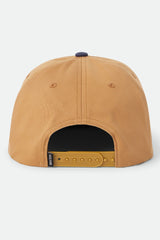 Unisex Drifter Netplus Snapback in Brown Sugar/Navy