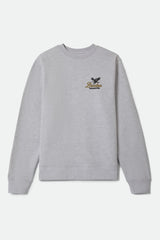 Men's Well Crew in Heather Grey