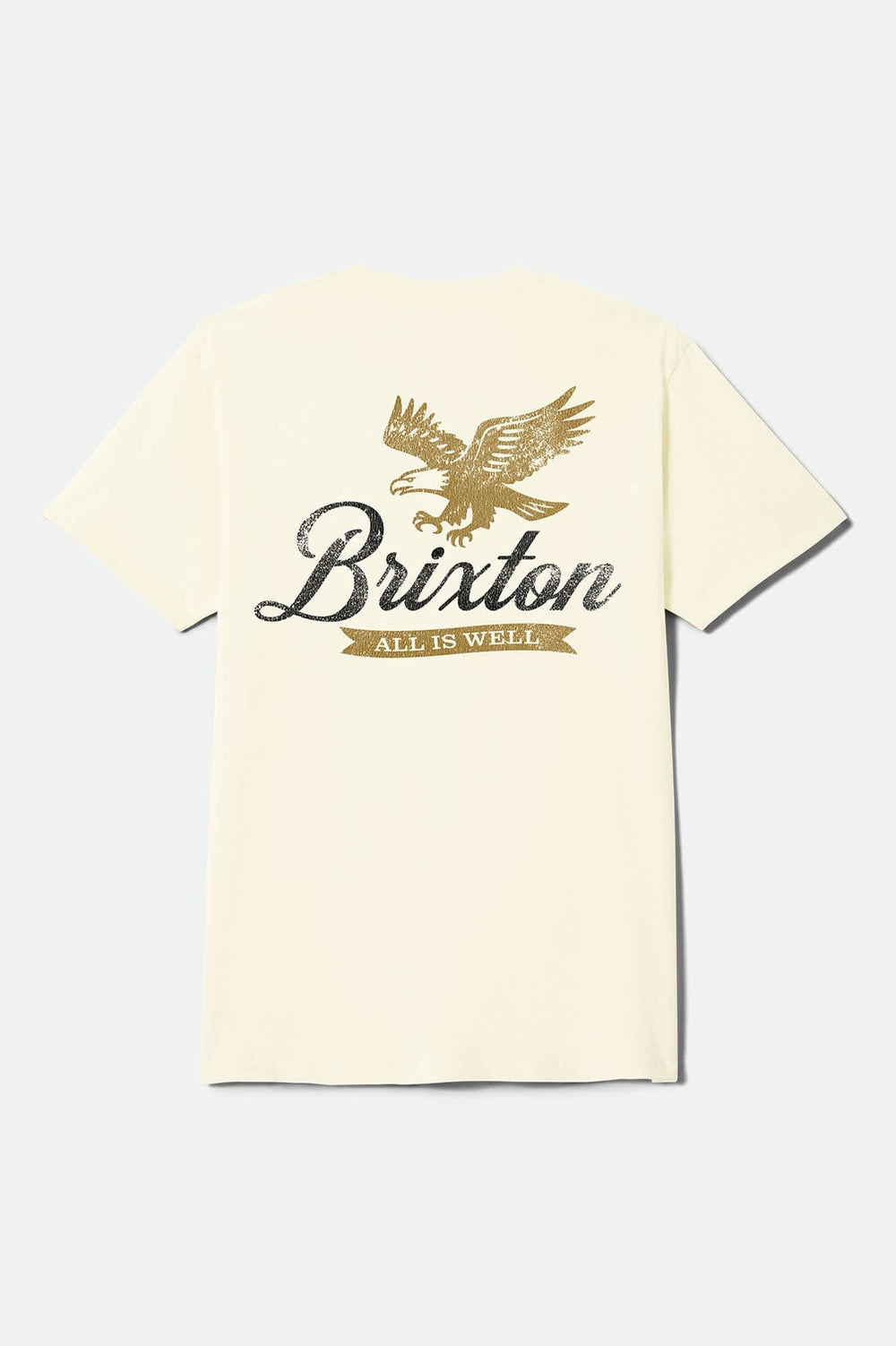 Men's Well Short Sleeve Standard T-Shirt in Cream