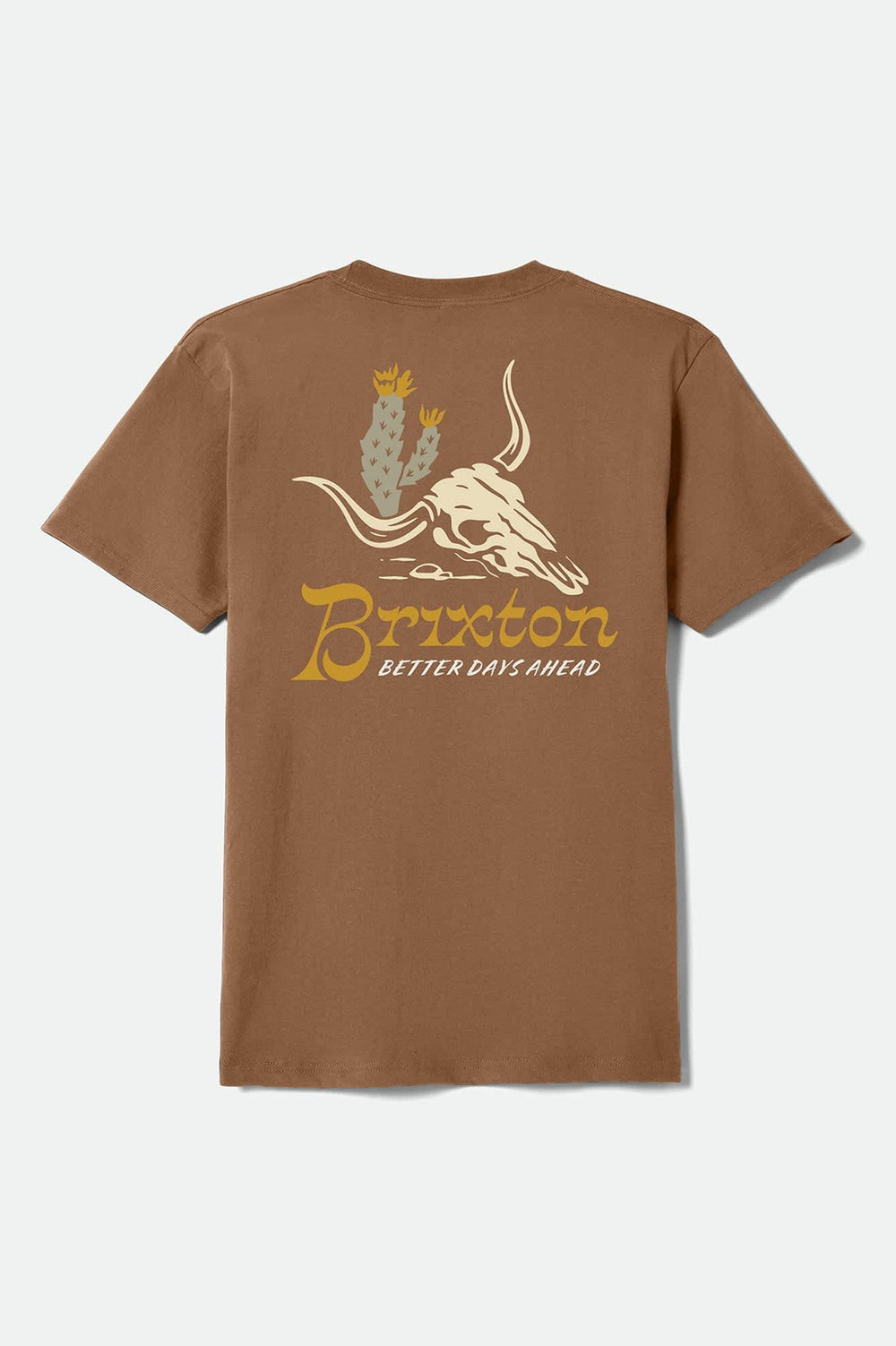 Men's Barren Short Sleeve Standard T-Shirt in Brown Sugar