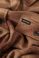 Men's Bowery Flannel in Chocolate/Khaki
