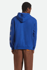 Men's Ford Mud Marathon Relaxed Fleece Hoodie in Ford Blue
