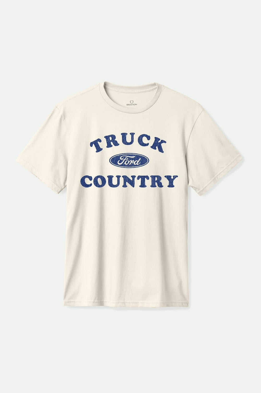 Men's Ford Truck Country Short Sleeve Standard T-Shirt in Wimbledon White