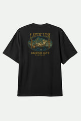 Men's Layin' Low S/S Standard T-Shirt in Black