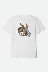 Men's Rowdy S/S Tailored T-Shirt in White