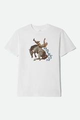 Men's Rowdy S/S Tailored T-Shirt in White