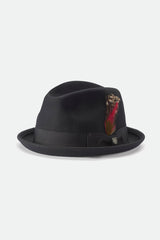 Unisex Gain Fedora in Black