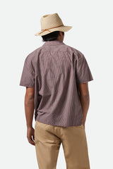 Unisex Wesley Straw Packable Fedora in Tan
