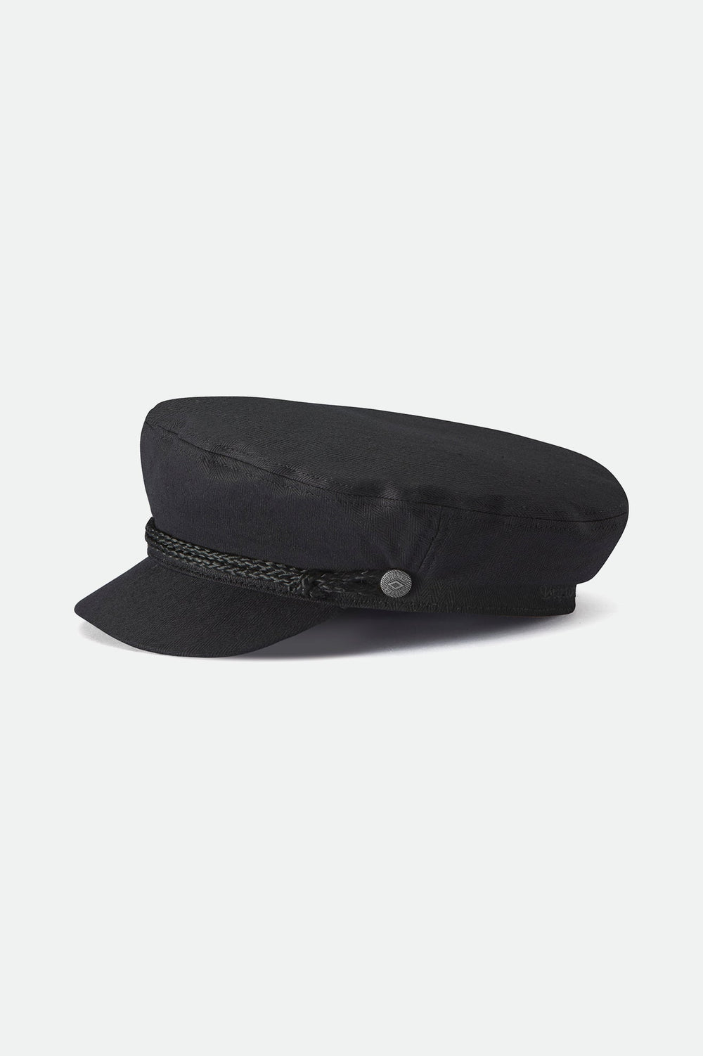 Unisex Fiddler Fisherman Cap in Black