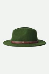 Unisex Messer Fedora in Moss