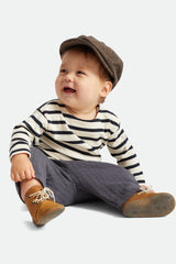 Youth Baby Brood Snap Cap - Brown/Khaki