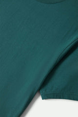 Men's Premium Cotton Short Sleeve Tailored T-Shirt in Night Sage