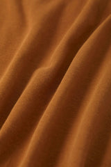 Men's Premium Cotton Short Sleeve Tailored T-Shirt in Washed Copper