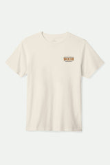 Men's Pierson Short Sleeve Standard T-Shirt in Cream