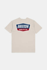 Men's Regal S/S Standard T-Shirt in Cream/Navy