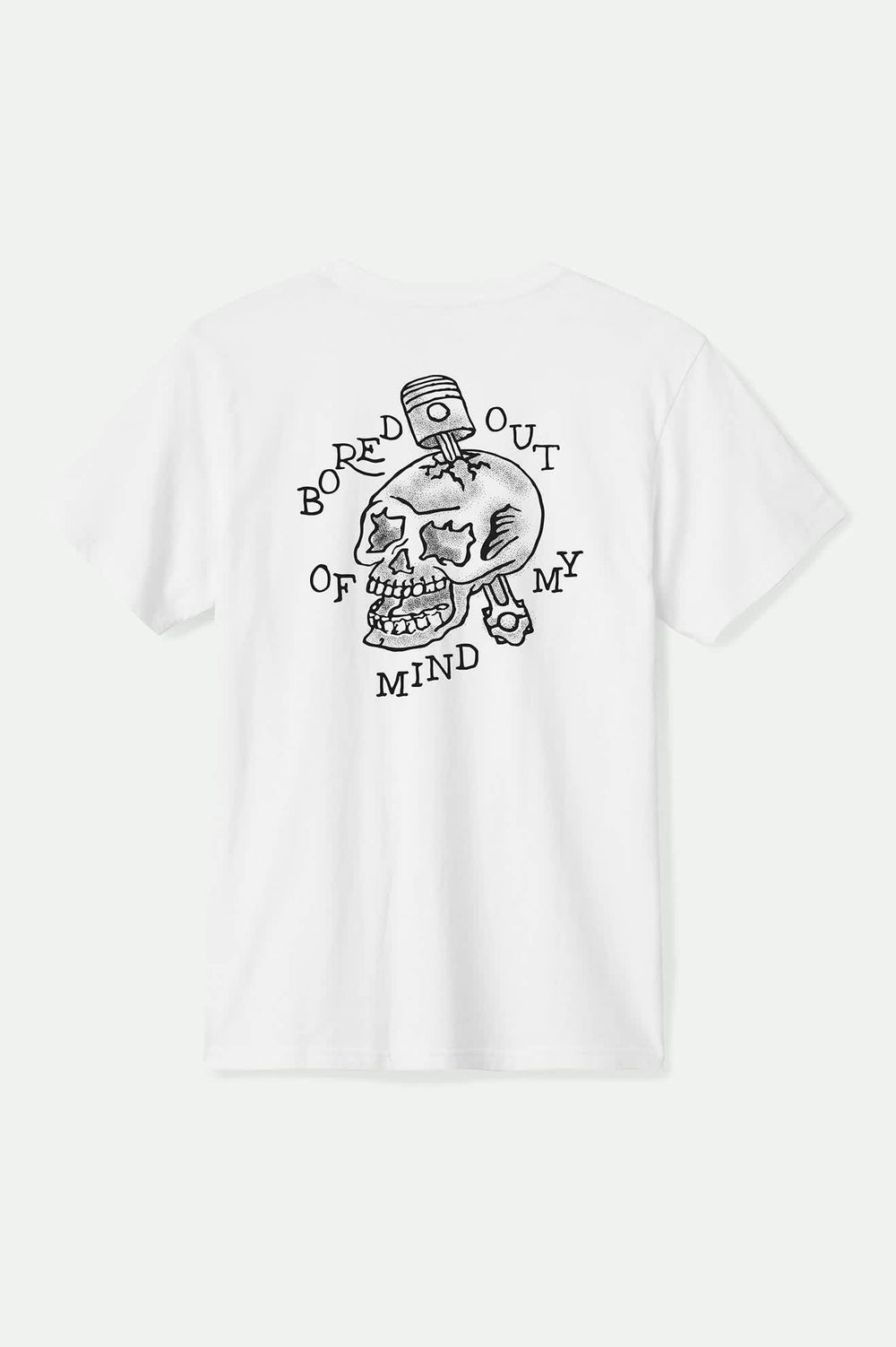 Men's Daytona Short Sleeve Standard T-Shirt in White