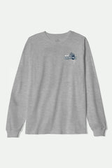 Men's Maddox Long Sleeve Standard T-Shirt in Graphite Heather